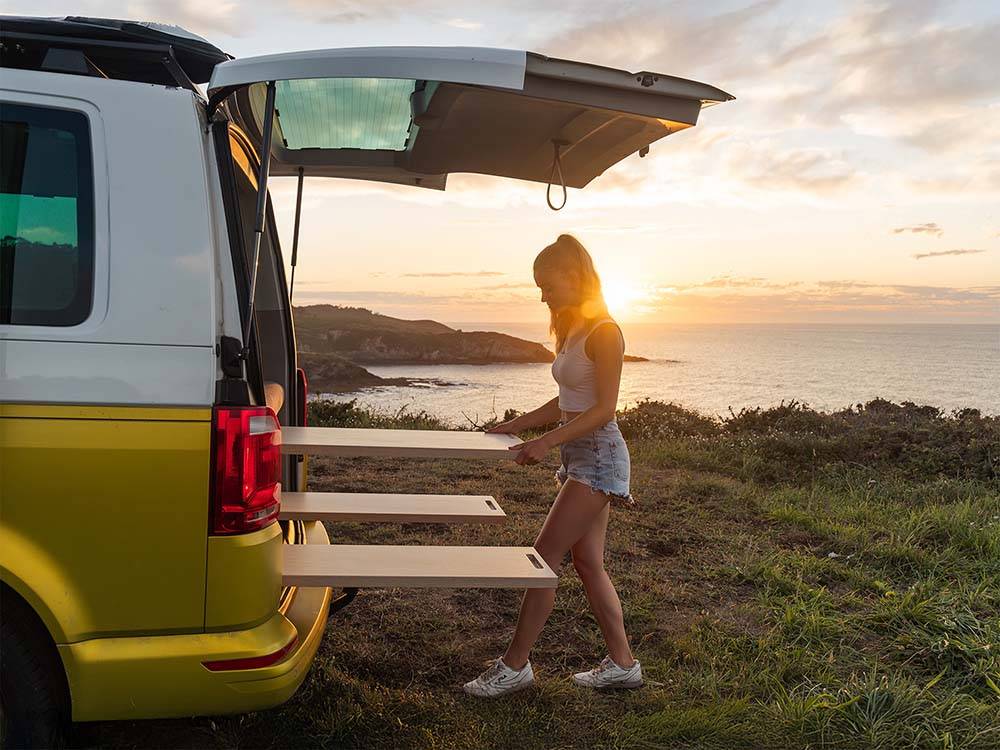 CampBoks am Stand von Spanien